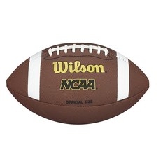 윌슨 Wilson NCAA 합성 미식축구공 공식 470760, Official