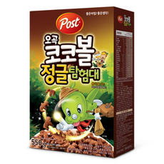 동서 포스트 오곡 코코볼 정글탐험대 시리얼, 550g, 1개