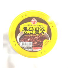 진한 통단팥과 쫀득한 새알심 내용물이 알찬 오뚜기통단팥죽285g