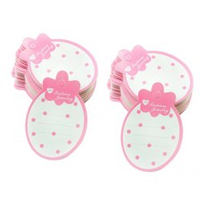 FWT 100pcs 아이 머리핀 카드 종이 디스플레이 카드 빈 머리핀 포장 카드