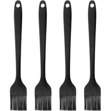 몰레인 4PCS 실리콘 베이스팅 페이스트리 브러시 내열성 푸드 브러시 오일 스프레드용 쿠킹 BBQ 그릴 베이킹 주방 식기세척기 안전용 버터 소스 Molain, 4Molain Molain, 1개