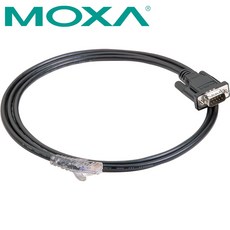 MOXA) RJ45 to DB9M 케이블 1.5M/CBL-RJ45M9-150 CBL-RJ45M9-150, 1개 - dbs7055