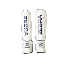 지브라 신가드 - [ZPRSB01] ZEBRA PRO Shin-Instep Guard white /권투 킥복싱 무에타이 MMA 종합격투기