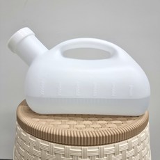 BC 새지않는 휴대용 간이 캠핑용 남자 소변기 대용량 3000ml, 2개