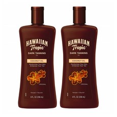 Hawaiian Tropic Dark Tanning Moisturizing Oil 하와이안트로픽 코코넛 다크 태닝오일 236ml 2팩