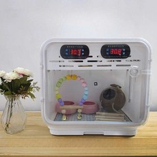 앵무새육추기 온도조절 사육장 난방 사육통 램프 부스, 1개