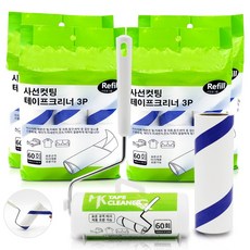 명강산업 테이프크리너 사선컷팅 C-04 본체+케이스+리필 13롤, 1세트