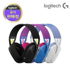 로지텍 LIGHTSPEED 무선 게이밍 헤드셋, 블랙, G435