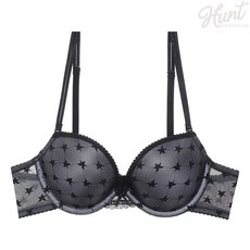 Hunt innerwear [헌트이너웨어] 별 패턴 매쉬 브라 HIBR64T11G_19