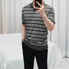 남아반팔니트