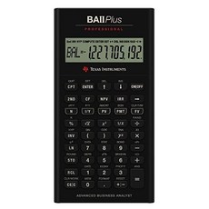 Texas Instruments BA II Plus 전문가 용 고급 금융 계산기