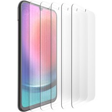 5세컨즈 갤럭시 퀀텀2 투명 2.5D 강화유리 휴대폰 액정보호필름 5매