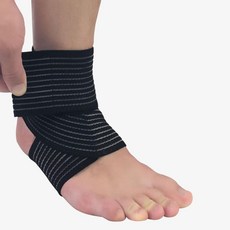 스포츠 운동 발목 압박 고정 밴드 보호대 발목인대 발목보호, 단일상품