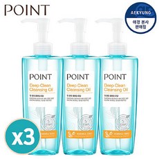 애경포인트 AK분당점 포인트 딥클린 클렌징 오일 170ml X 3개, Free
