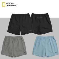 [국내매장정품] 내셔널지오그래픽 남성 반바지 런닝팬츠 포켓 팬츠 운동바지 로고팬츠