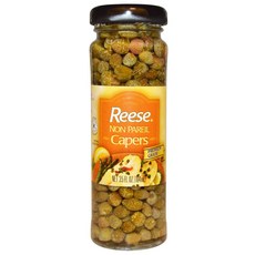 Pack of (2) Reese Non Pareil Capers 3.5 fl oz Reese Non Pareil 케이퍼 2개 팩 3.5 fl oz, 104ml, 1개