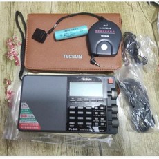 매니아 튜너 고감도 밴드 풀 디지털 휴대용 Tecsun PL880 라디오 라디오