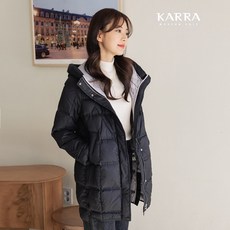 KARRA 라이트후드미디다운점퍼_A3F18321