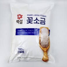 백설 꽃소금, 5kg, 1개