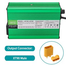 스마트 알루미늄 충전기 케이스 안전하고 전기 차량 4S 12.8V 14.4V 야외 LiFePO4 배터리 14.6V 15A, 06 XT90 Male, 02 UK(200-240V)