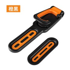 차고 걸이 자전거 행거 벽마운트 F1E6 브래킷 보관대 방지 수직 조절 검정색 걸이벽, 오렌지블랙