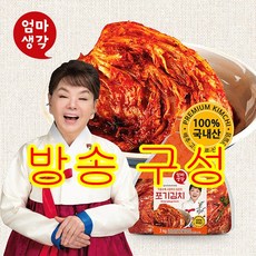 [김수미] 엄마생각 포기김치 3kg, 1개