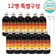 홍치마 대용량 헛개열매차 원액 엑기스 고농축 헛개수 나무 액상 1000ml 다홍치마, 12개