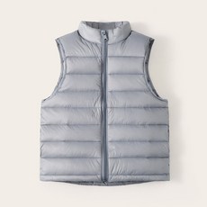 아동 공용 덕다운 경량패딩 조끼