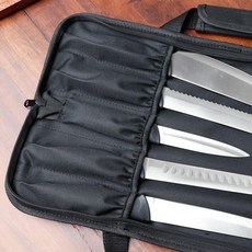 칼 가방 보관 휴대용 파우치 접이식 롤, 1개, 블루