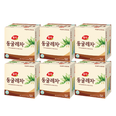 동서 둥굴레차 50T (식수용), 1.2g, 50개입, 6개