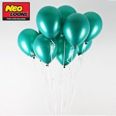 기타 네오텍스 30cm 펄 에머랄드그린 라운드 풍선 100개입_WFG1FG1
