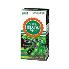 담백한 베지밀A 검은콩 두유80팩, 80개, 190ml