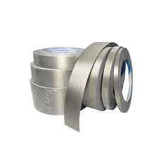 20M 전도성 테이프 양면 전도성 간섭 방지 차폐 전자파 방사선 방지 실버 그레이 테이프, 21 7mm, 1개