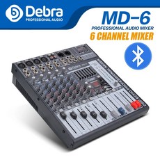 디제이 컨트롤러 디제잉장비 DJ 좋은 품질 깨끗한 사운드 디지털 오디오 믹서 48V 팬텀 파워 USB 슬롯 녹음 단계용 6 채널