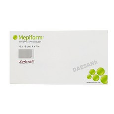 흉터 상처 개선 밴드 메피폼 10x18cm 대 정품 mepiform - 1매