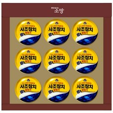 명절 실속특선 소망종합9P 선물세트 살코기참치85g 6, 1세트