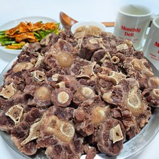 아빠네장어 한우 알꼬리 소꼬리 꼬리수육찜1KG 꼬리육수4팩 몸보신 전골, 소꼬리찜수육전골(조리), 600g, 1개