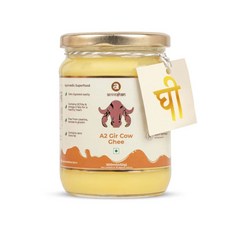 인도 anveshan A2 기르 소 기 버터 500ml anveshan A2 Gir Cow Ghee 500ml, 1개