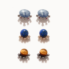 라피스라줄리실버귀걸이