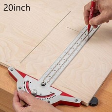 목공 효율적인 천사 눈금자 각도기 각도 측정기 목수의 건설 도구, CHINA|YELLOW