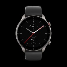 스마트 워치 Amazfit GTR 2 알렉사 내장 곡선 베젤리스 디자인 매우 긴 배터리 수명 46mm 새 버전, 2) New Thunder Black - GTR 2 N, 없음, 없음