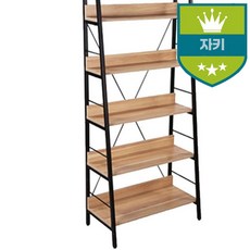 틈새책장 사무용책장 5단책장5단책장 RO107-09 철제책장 사다리형 철제, 화이트
