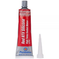 Permatex 81160 고온 레드 RTV 실리콘 개스킷 85 g(3 온스), 1개