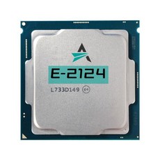 Xeon E 프로세서 E-2124G CPU 3.4GHz 8MB 71W 4 코어 스레드 LGA1151 서버 마더보드 C240 칩셋 1151, 한개옵션0