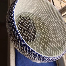 탈부착 점핑 용품 가벼운 어류 수조 메쉬 그물 도망 패드 어항 덮개 네트, 원형지름25cm-M86, 1개