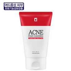 아크네 폼클렌징 100ml 여드름 피부 클렌징, 1개