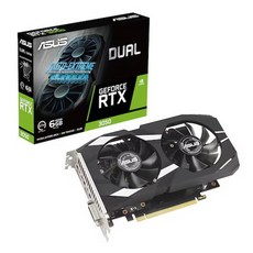 ASUS DUAL 지포스 RTX 3050 D6 6GB 인텍앤컴퍼니, DUAL-RTX3050-6G