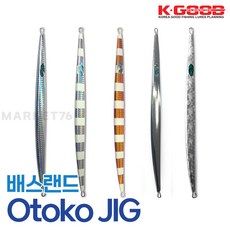 배스랜드 오토코 지그 방어 부시리 참치 메탈지그 롱지그 루어낚시 버티컬지그 Otoko JIG 180g 200g 230g 290g, 200g No.004, 1개