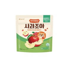 아이배냇 사과조아 과일칩 아기과자 어린이집간식, 1개, 15g