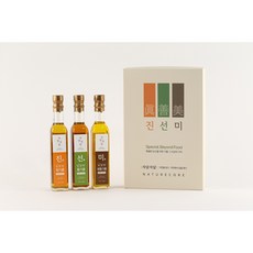 프리미엄 국산 냉압착 기름선물세트 - 250ml, 참기름/들기름/생들기름, 1개